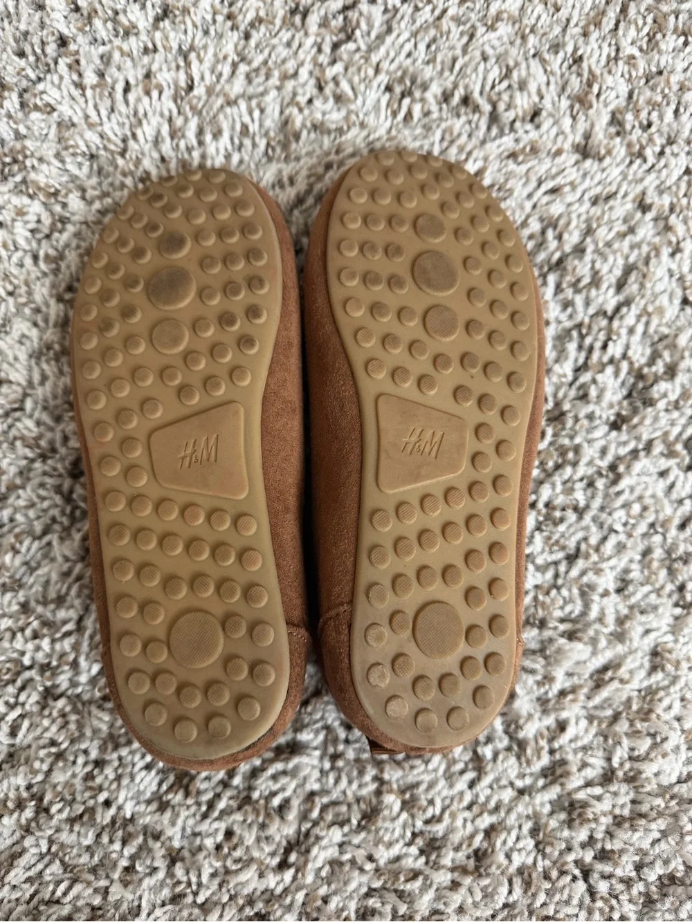 Kids Brown Suede Penny Loafers